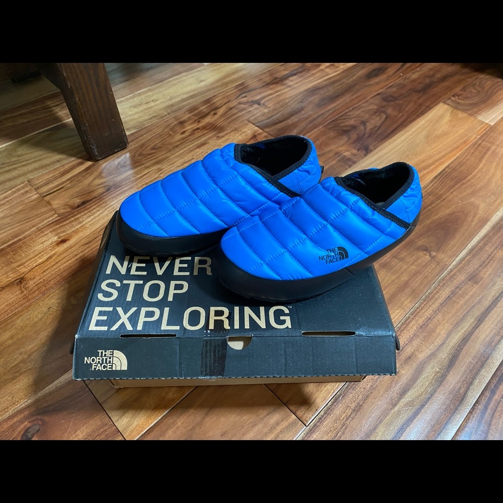 The North Face Thermoball slippers.